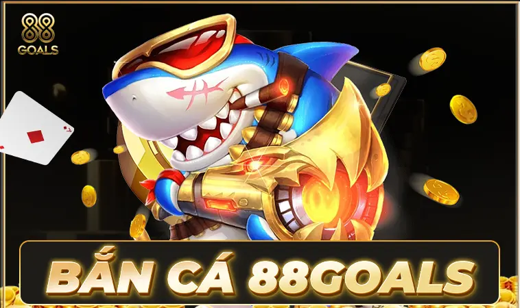 Sảnh bắn cá 88Goals thiết kế đồ họa đẹp, ấn tượng