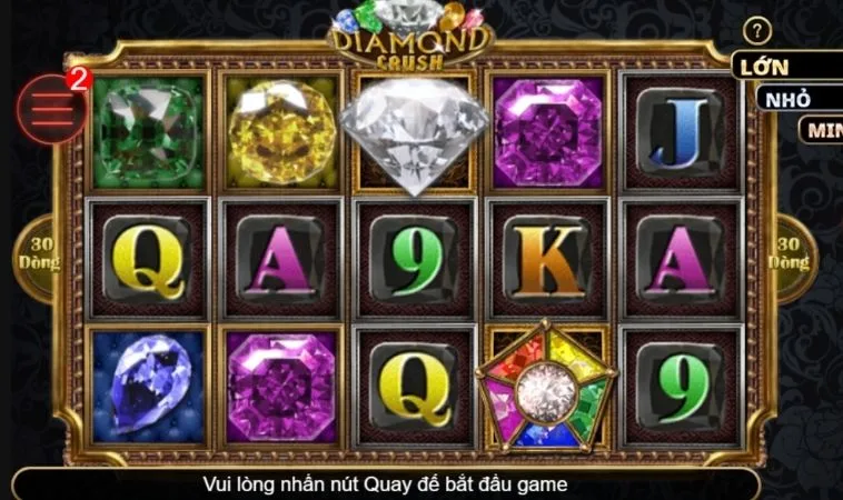 Giao diện chơi Nổ Hũ Kim Cương 88Goals