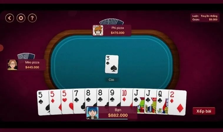 Bàn chơi Sắc Tê Nhà Cái 88Goals