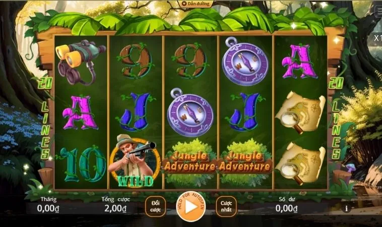 Giao diện chơi Nổ Hũ Rừng Xanh 88Goals